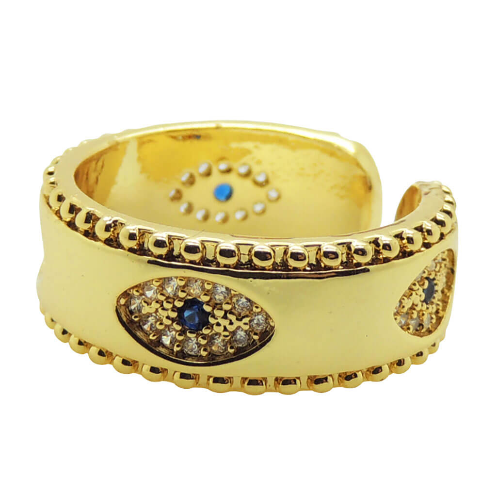 Dana Levy All Eyes on You Cuff Ring